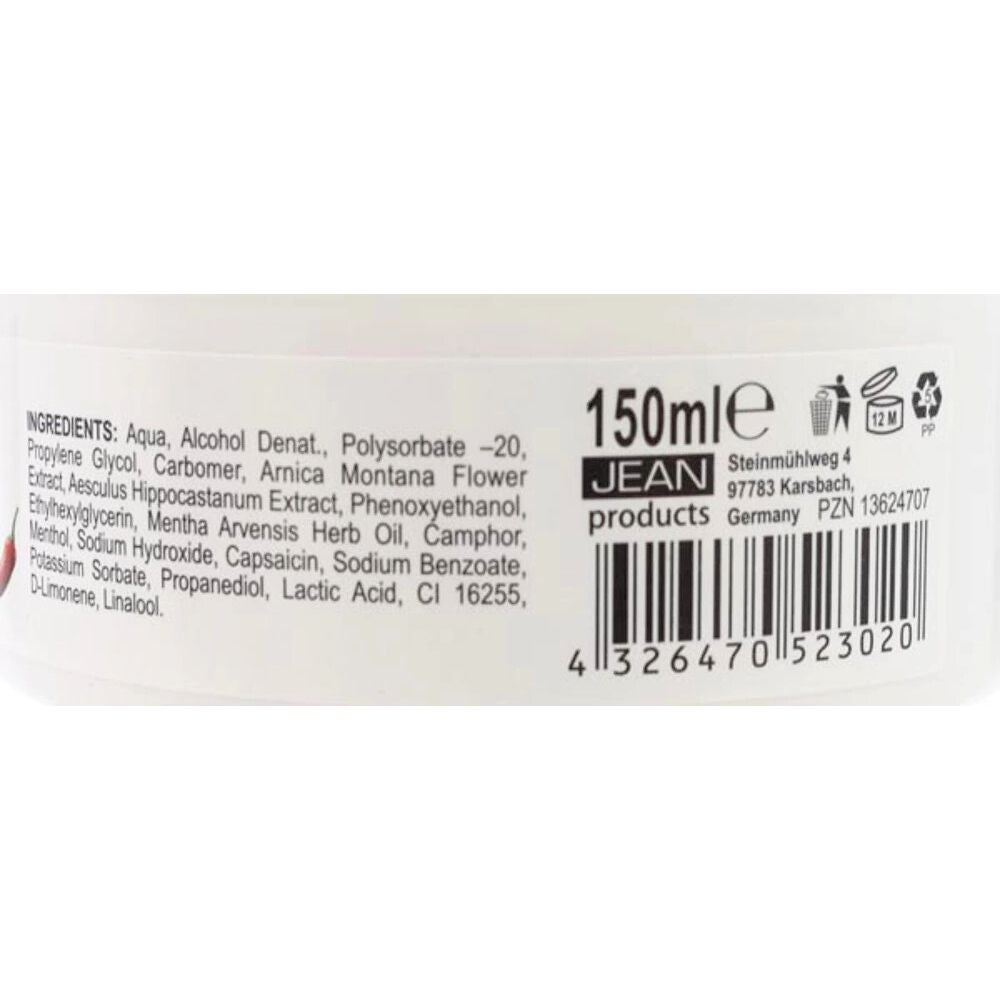 Elina Med Pferdebalsam Chili-Gel · Wärmende Pflege für Muskeln &amp; Gelenke · 150ml – Bild 4