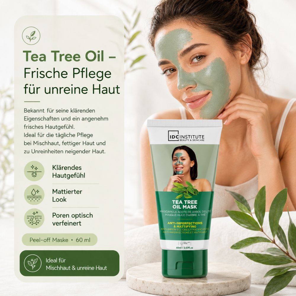 Idc Institute | Tea Tree Peel-off-Gesichtsmaske - 60 ml