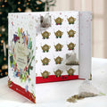 English Tea Shop | Teebuch Adventskalender "Wellness" mit Schleife - 25 Pyramidenbeutel