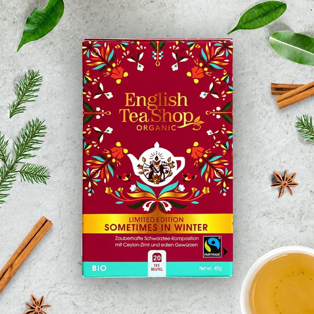 English Tea Shop | Wintertee "Sometimes in Winter" - 20 Teebeutel